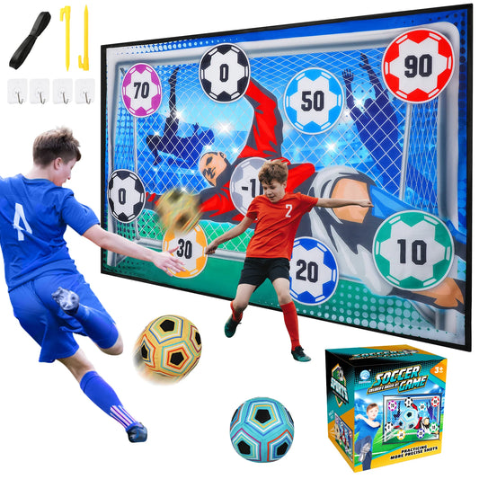 Kids Indoor Outdoor Soccer Trainer Foldable