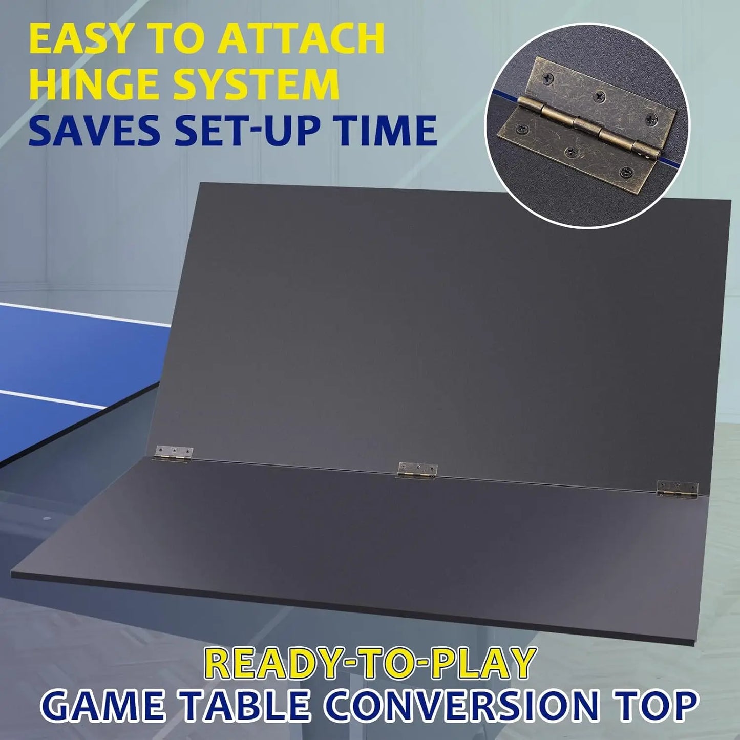 Foldable Ping Pong Table Topper for Pool Table