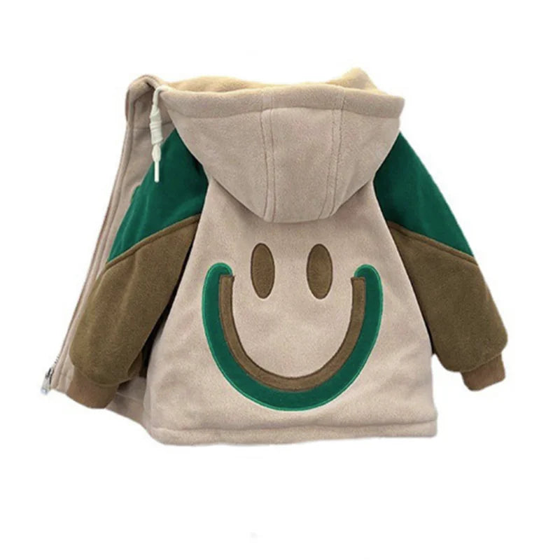 Velvet Winter Children Cotton Jackets
