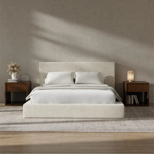 Upholstered Queen Bed Frame Platform