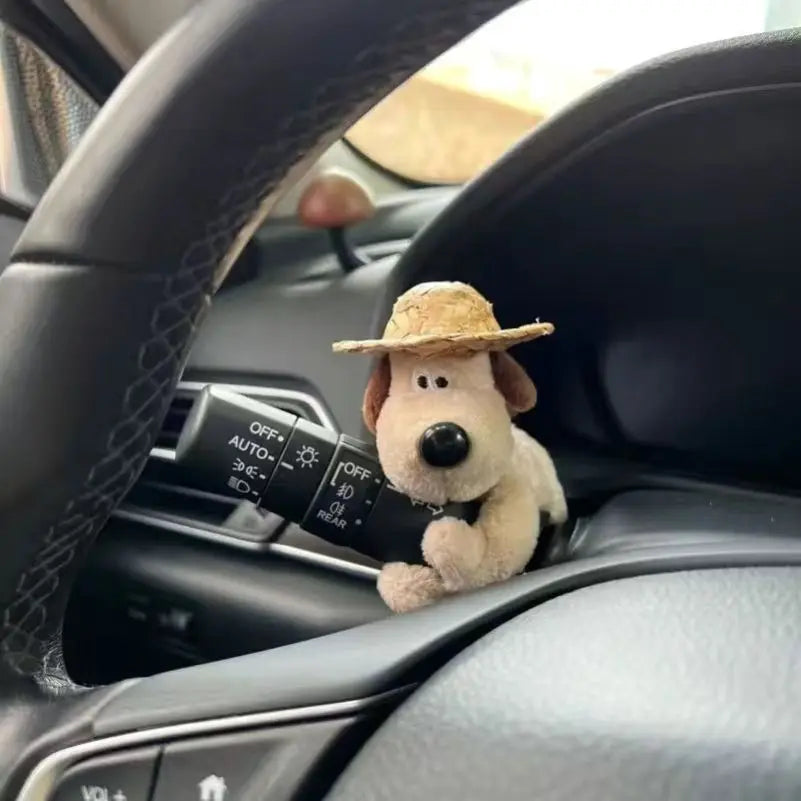 Puppy Plush Car Wiper Turn Signal Decoration
