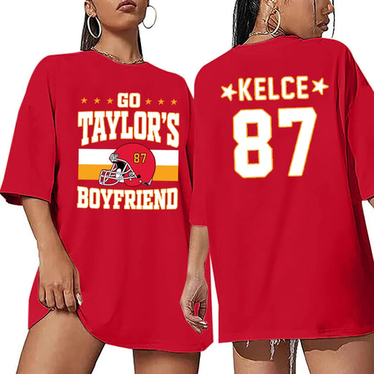 Taylor's Boyfriend My Kc 87 Chief Graphic T Shirt