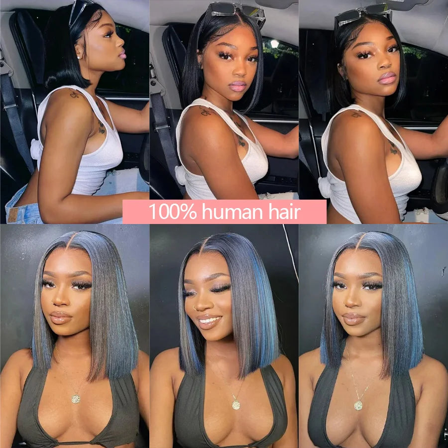 Ready To Wear Glueless Human Hair Bob Wig