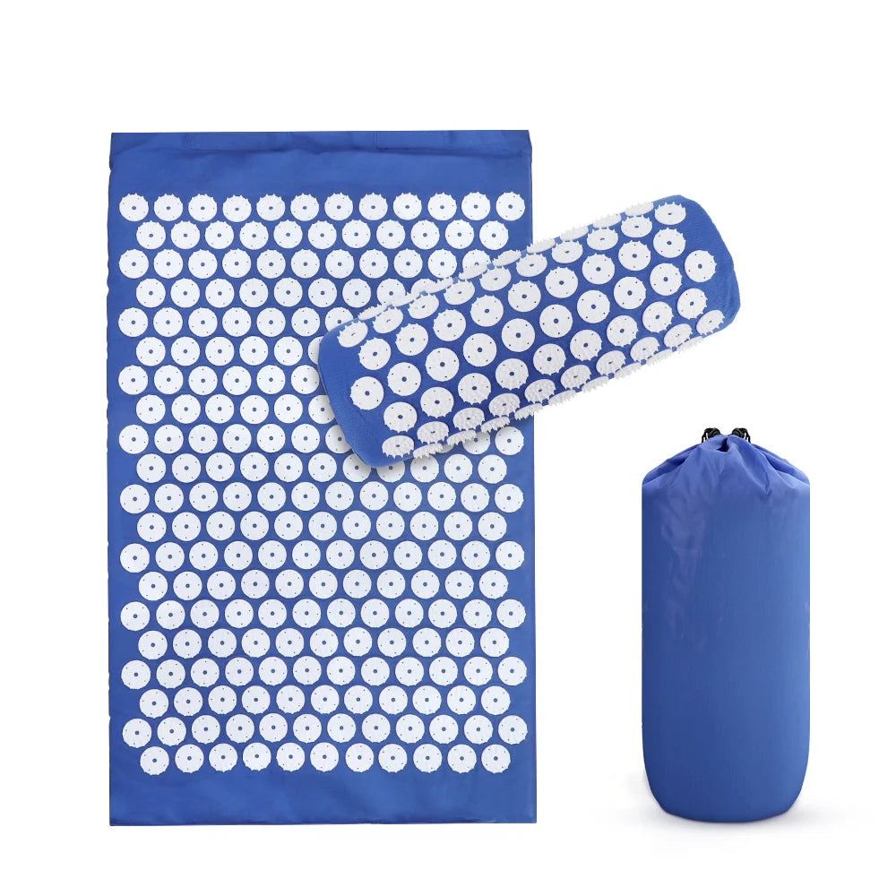Massage Cushion Yoga Acupressure Mat Acupuncture Massage Mat Relieve Stree Back Body Pain Spike Mat Foot Massager Cushion