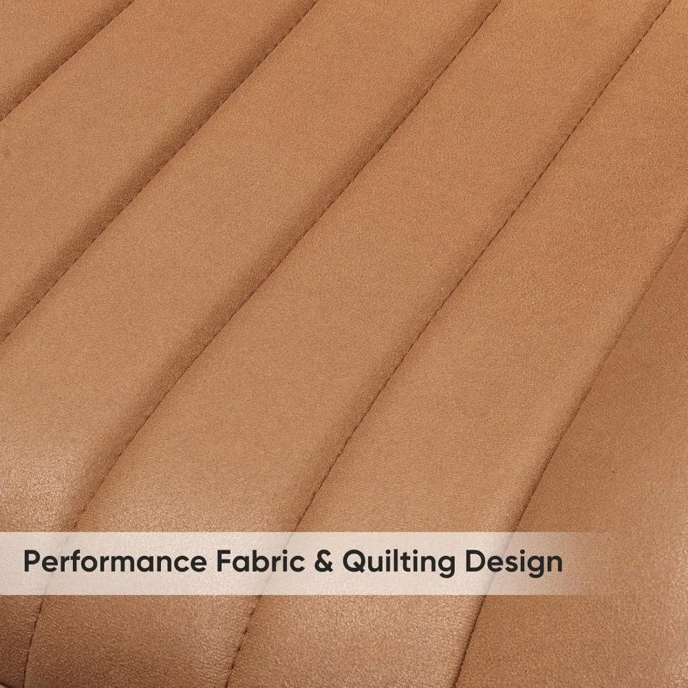 Modern Dining Set of 4, Comfy Chairs with Thick Cushions