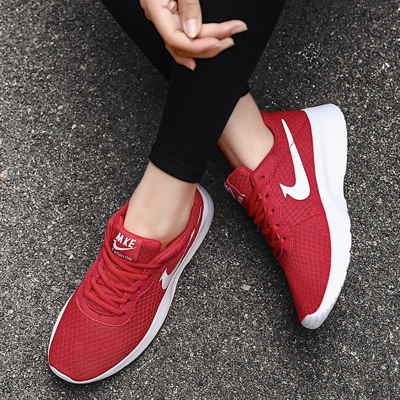 Lightweight Big Size Breathable Mesh Running Shoes