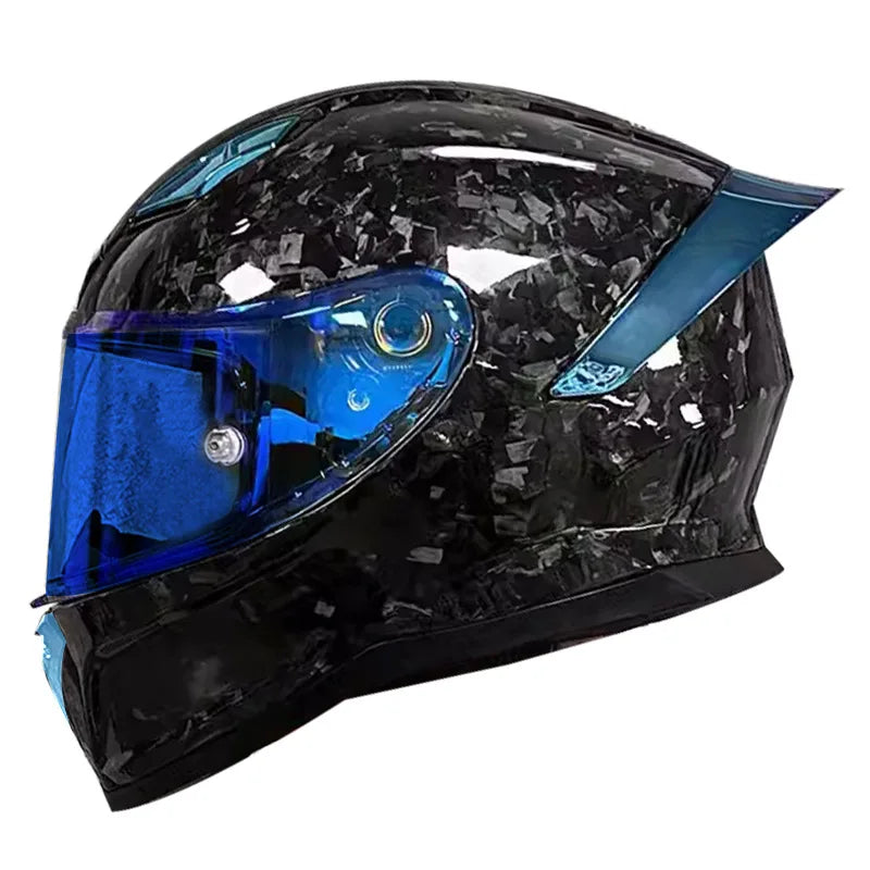 Full Face Helmet Carbon Fiber 3K Wear-Resistant