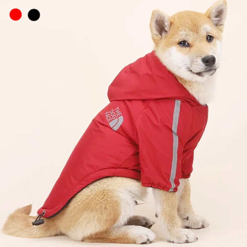 The Dog Face Hoodie for Dogs Cats Waterproof