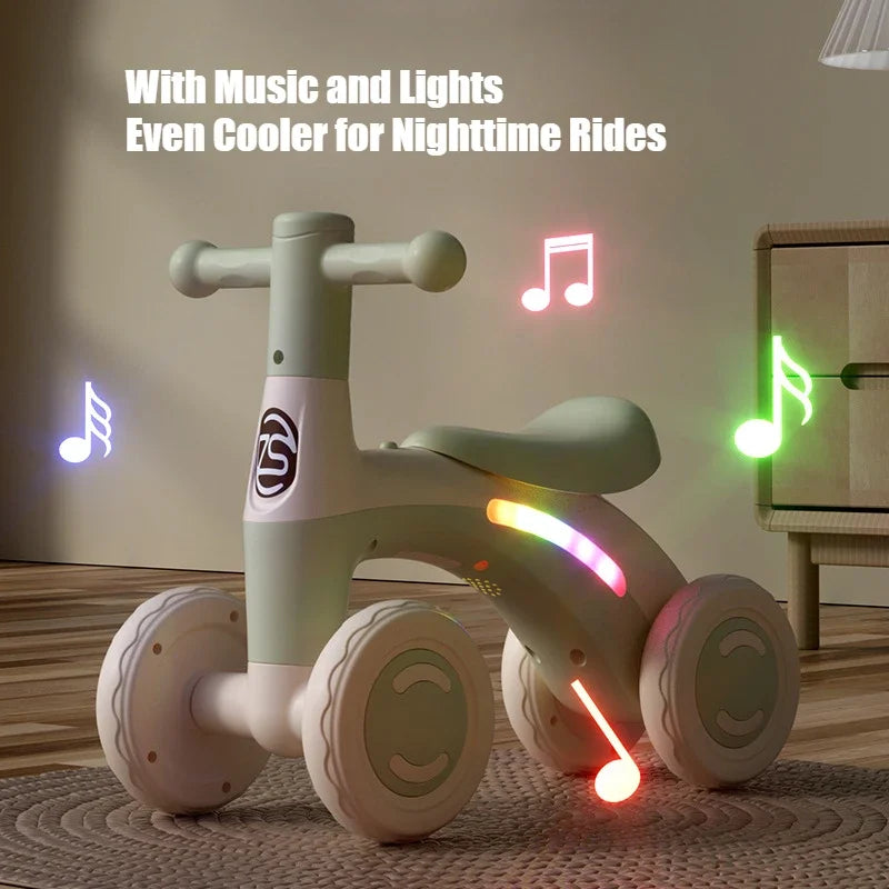 Anti-Tip Baby Balance Bike Ages 1-3