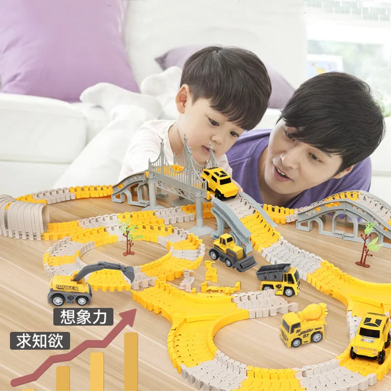 Magic Rail Track Sets Children Electric Track Toy