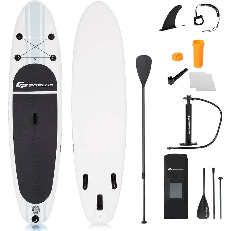 Goplus Inflatable Stand up Paddle Board Surfboard