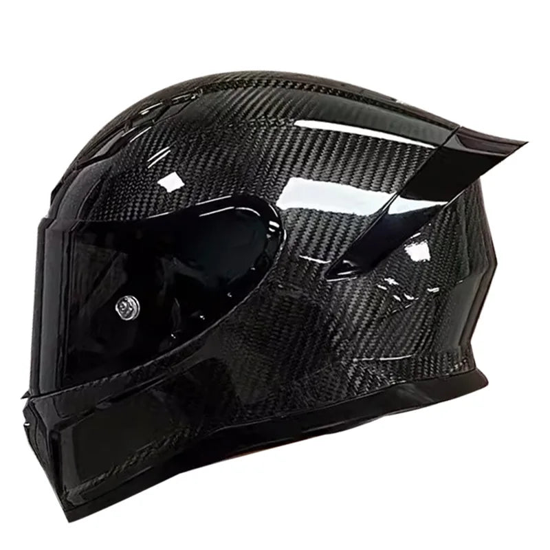 Full Face Helmet Carbon Fiber 3K Wear-Resistant