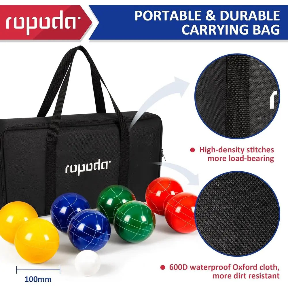 100mm Bocce Ball Set Regulation Size and Weight