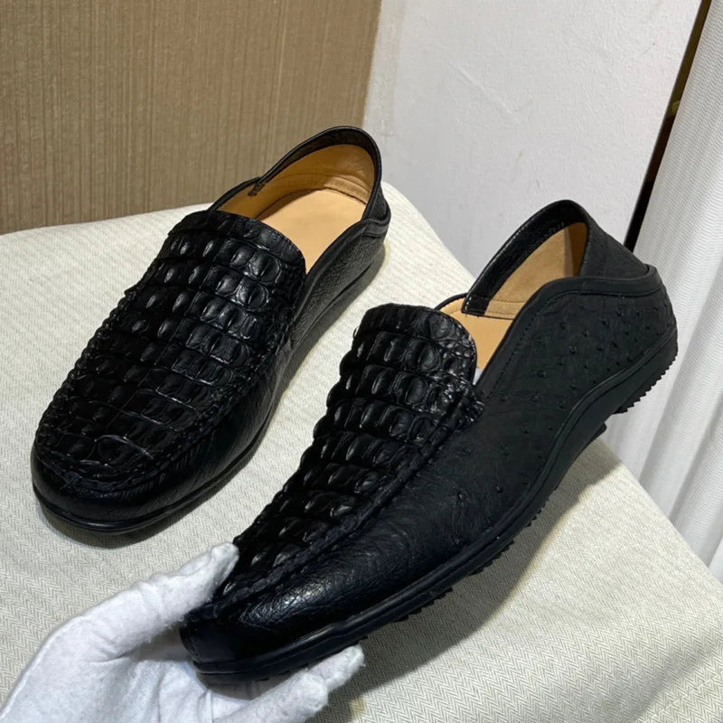 Genuine Leather Comfort High End Driving Shoes