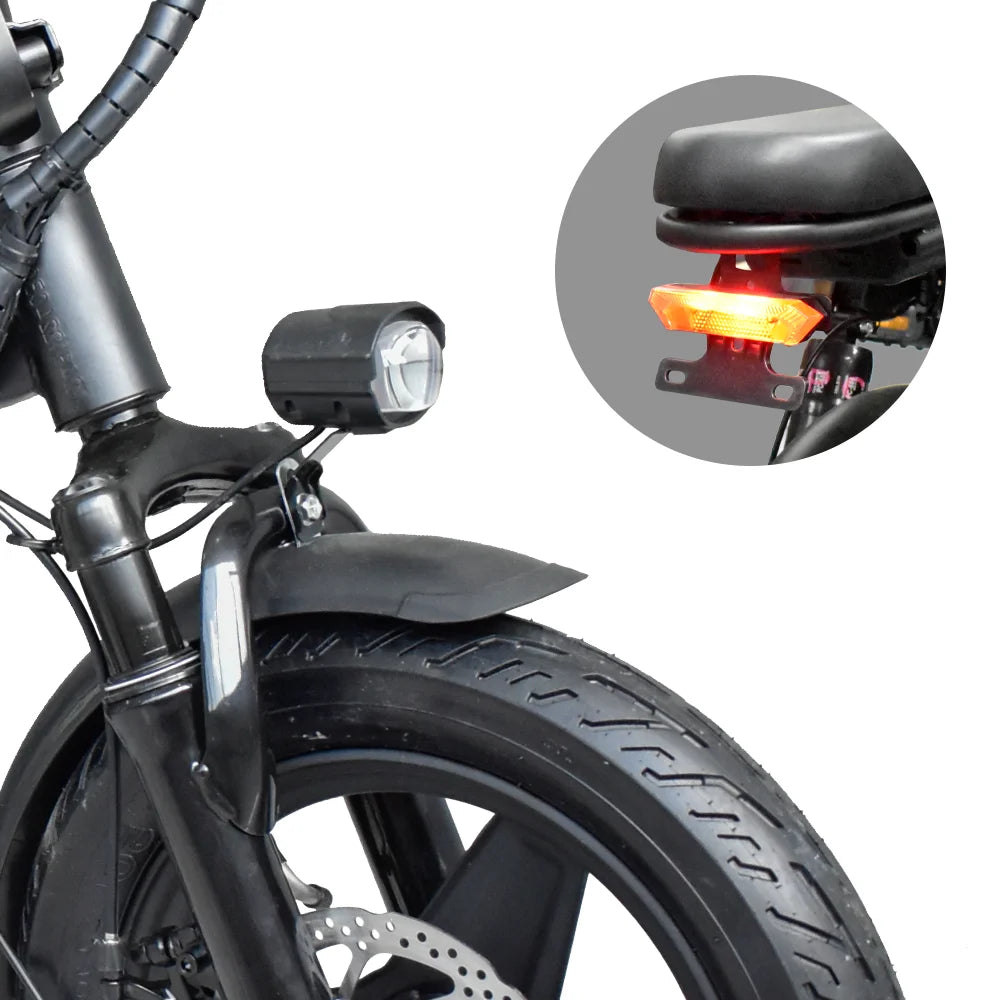 ebike 400W 48V 30AH Adult Fat Tire electric bike