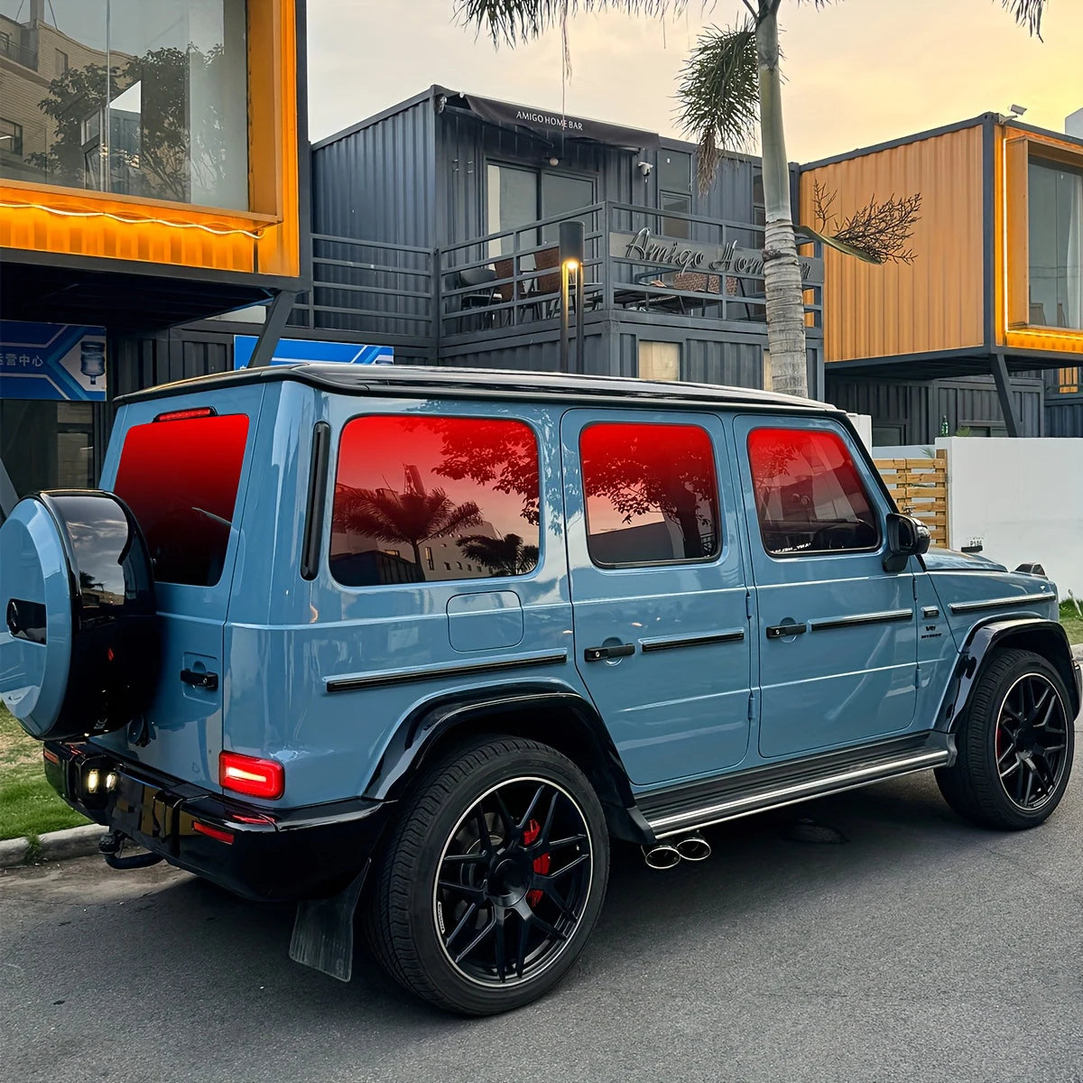 1/3M Gradient Car Film UV Protected Color Change