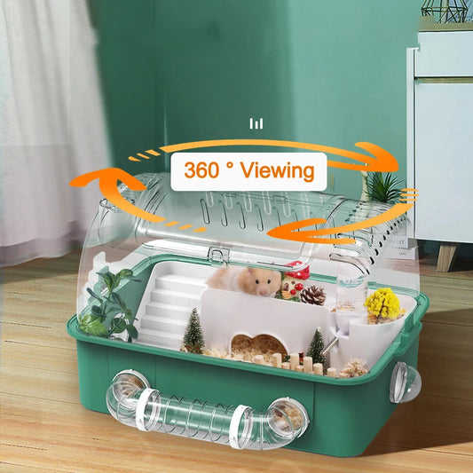 Hamster Cage Luxury Villa Oversized Acrylic