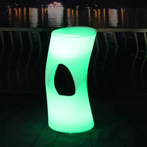 LED-Lit Counter Round Bar Colorful Creative Furniture