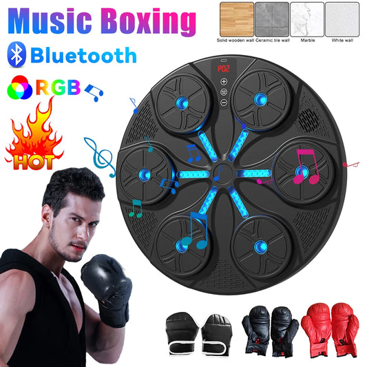 Boxing Reaction Wall Target Adjustable with Gloves