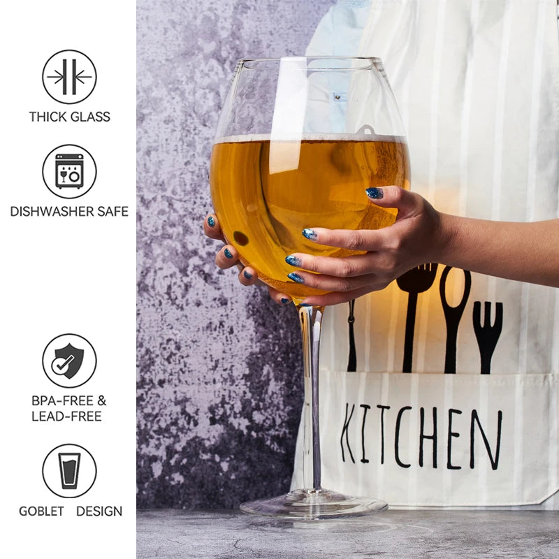 3000ML Extra Large Beer, Wine Glass