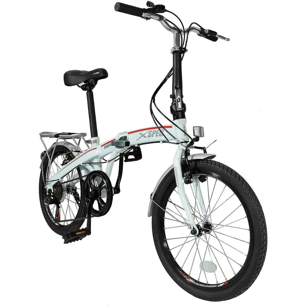 20" 7 Speed Folding Compact City Commuter Bike (NOT an Electric Bike)