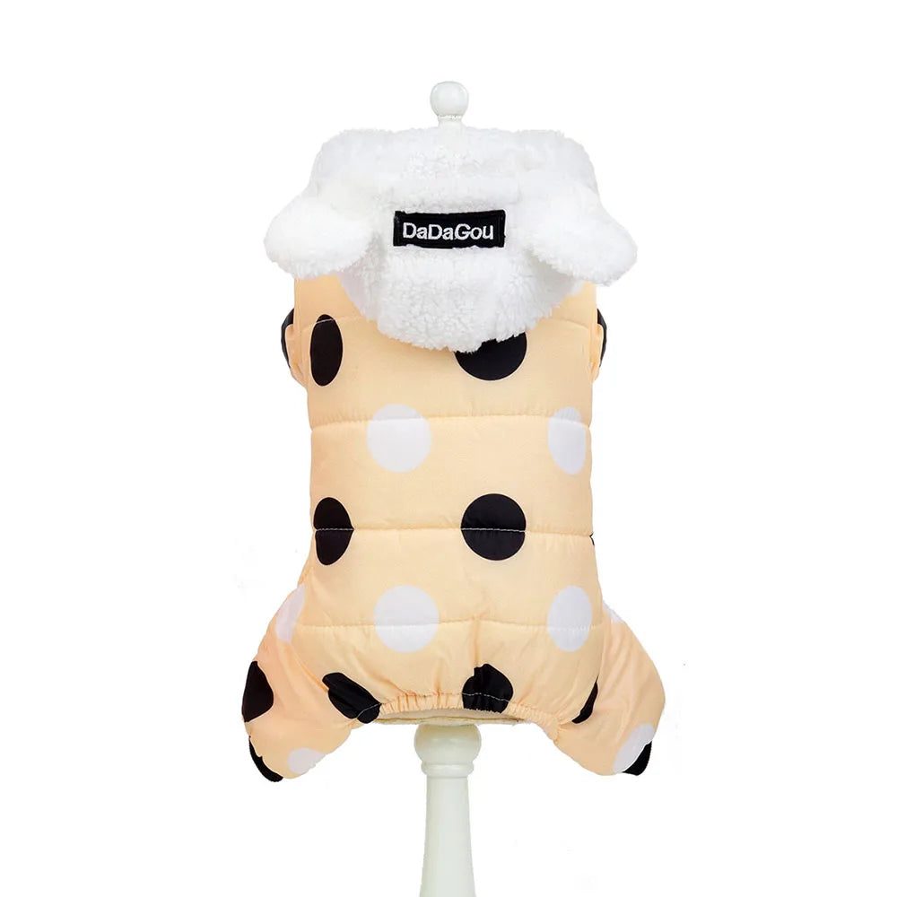 Waterproof Windproof Warm Full Body Coat for Small Dogs