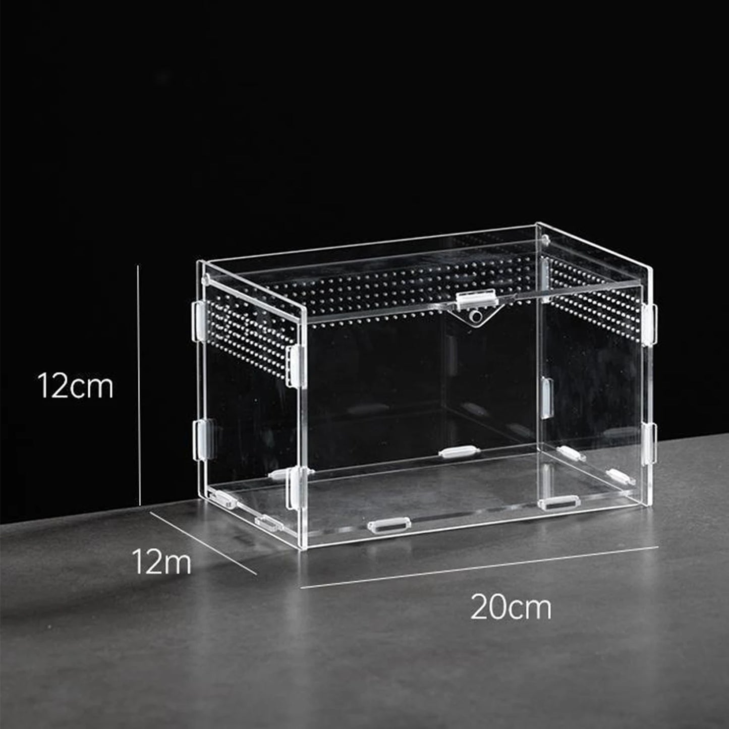 Acrylic Transparent Reptile Terrarium