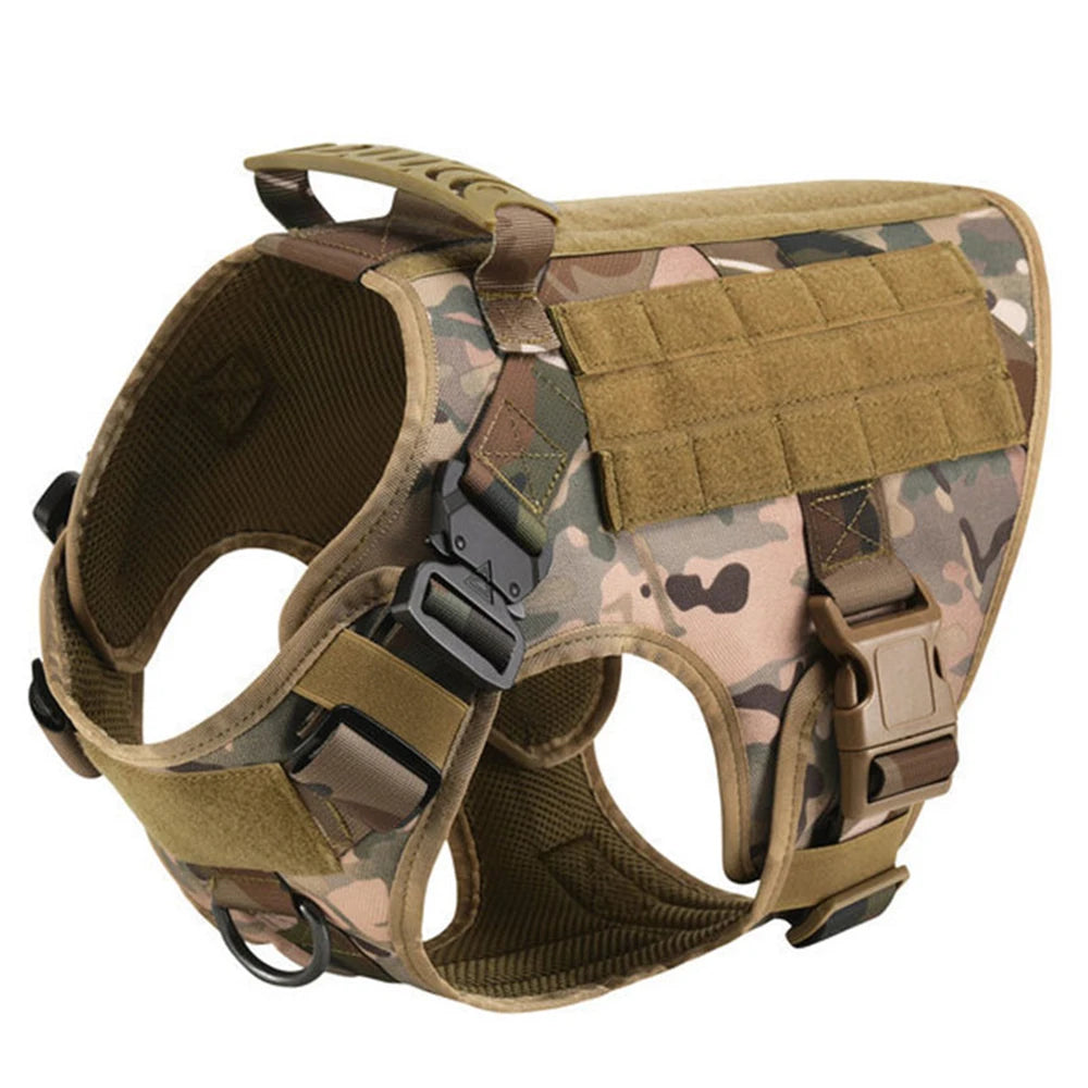 Military Large Dog Harness Training Vest