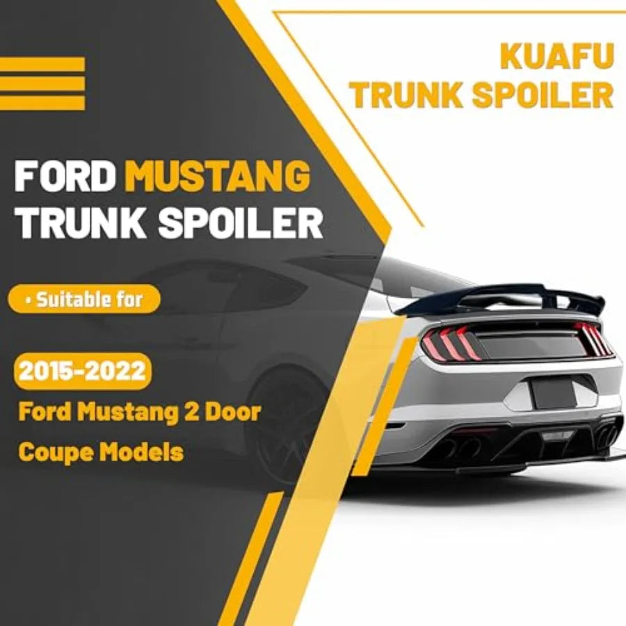 Trunk Spoiler 2015-2023 Ford Mustang