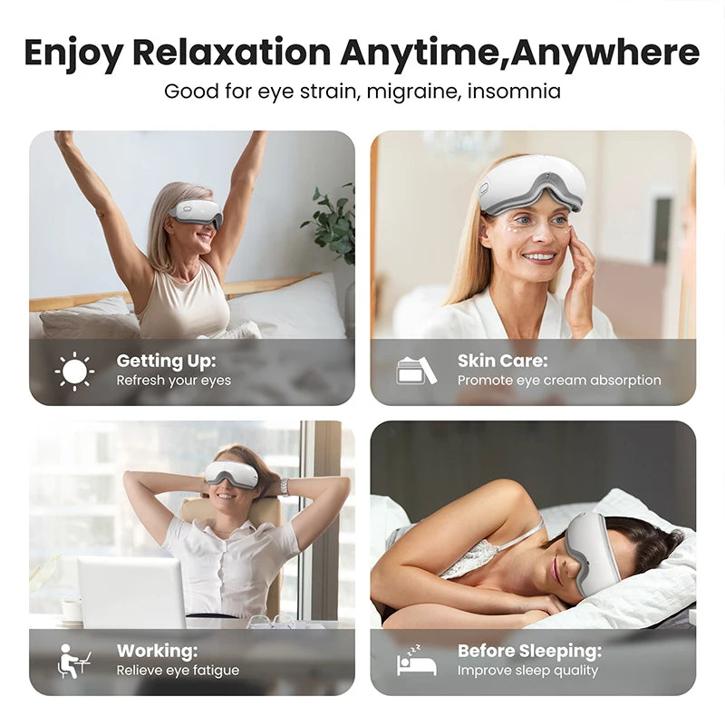 Bluetooth Eye Mask for Migraine Relief