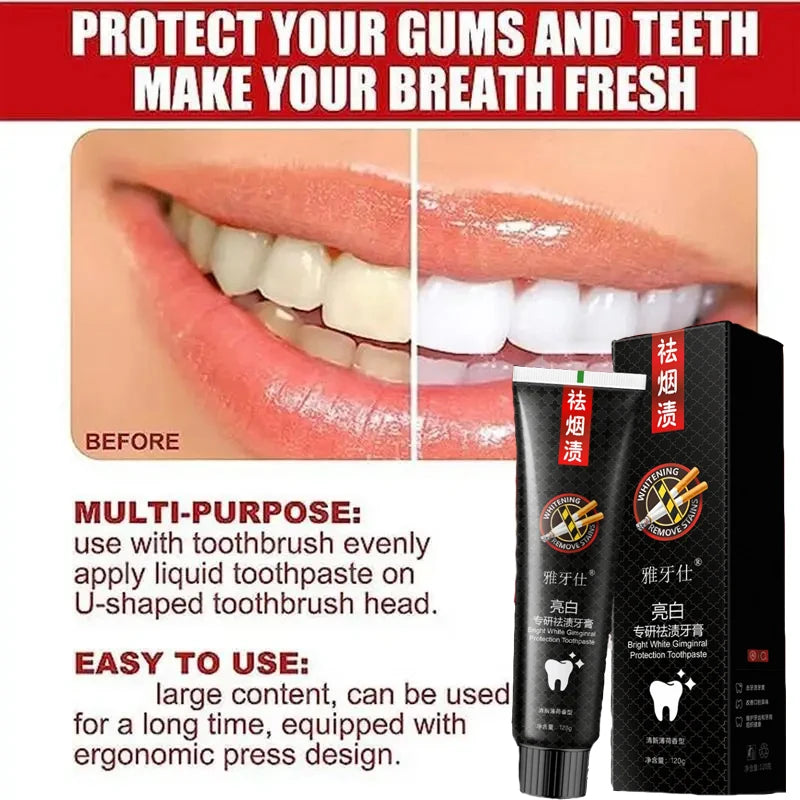 Fast Remove Smoke Stains Toothpaste Teeth Whitening Pen