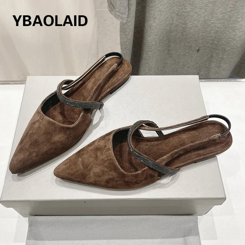 New Flats Shoes Women Pointed Toe