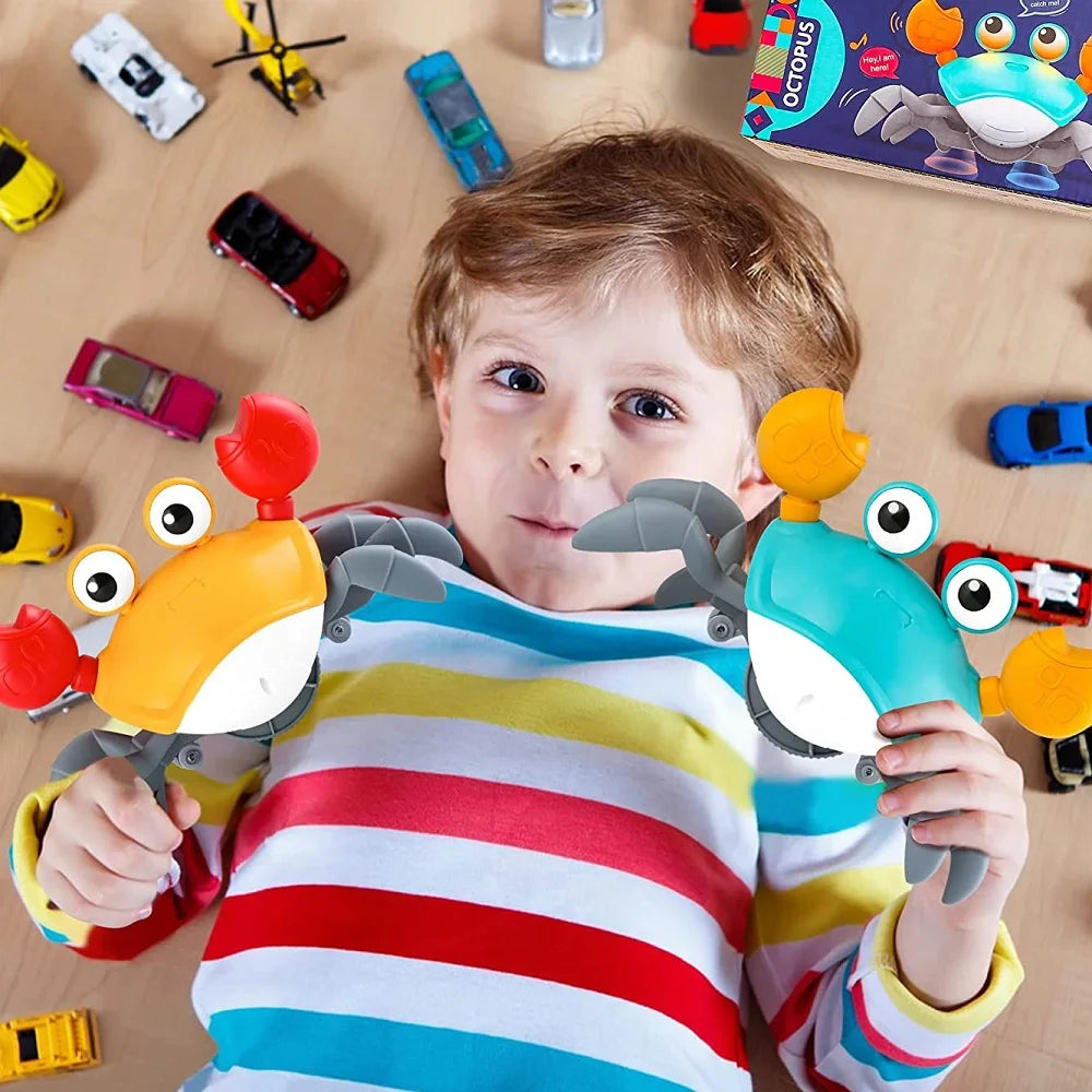 Interactive Crab Toy for Baby  with Music