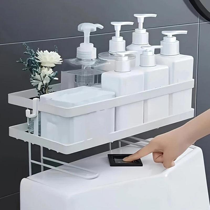Space Saver Over Toilet No Drill Bathroom Organizer