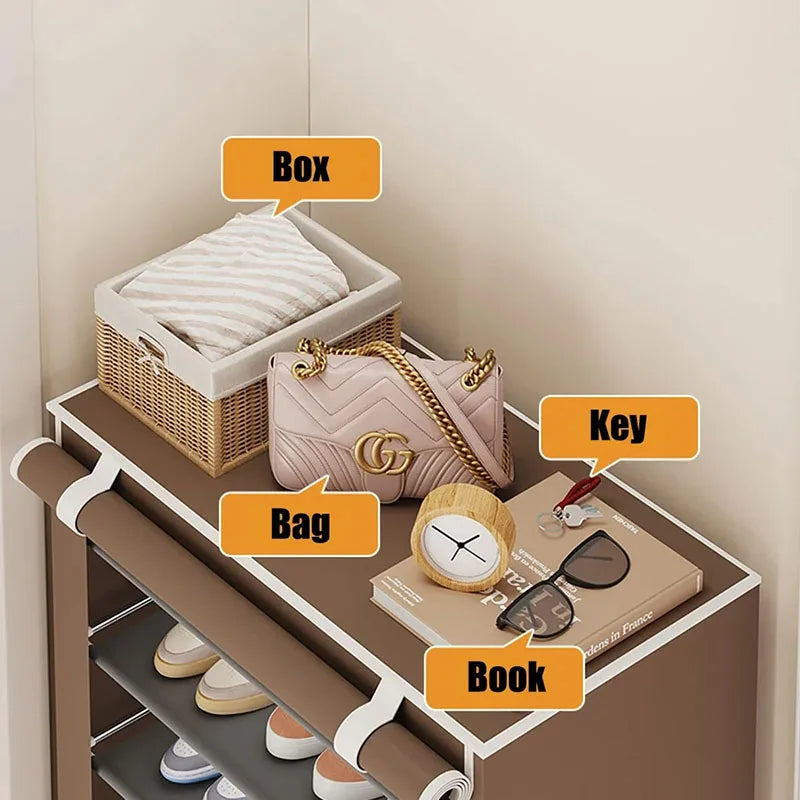 Dustproof Space-saving Shoe Cabinet