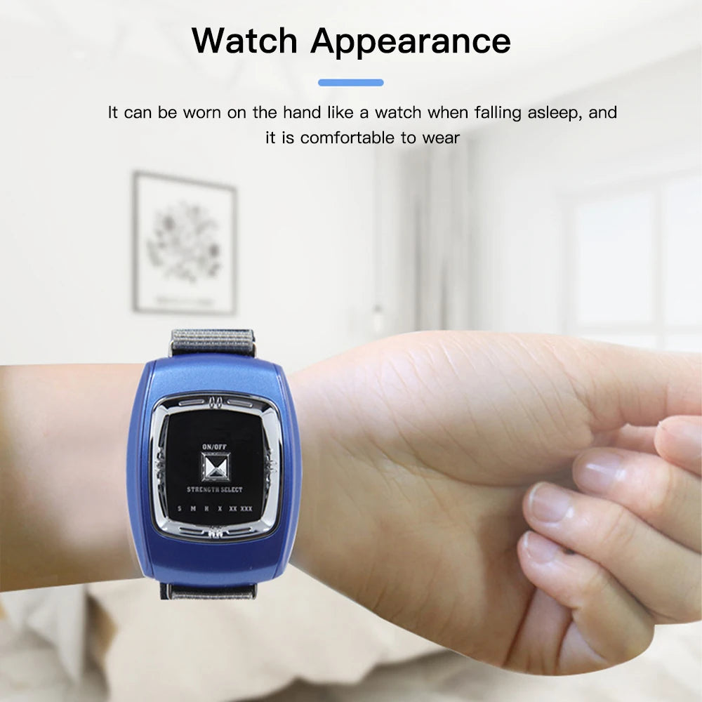 Electric Anti Snore Device Wrist Watch