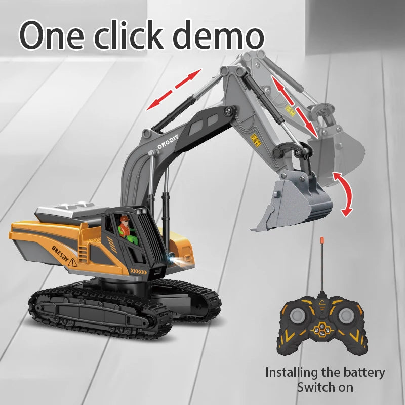 Remote Control Excavator Dump Truck Bulldozer