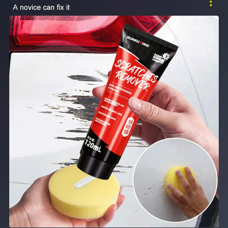 Car scratch remover wax