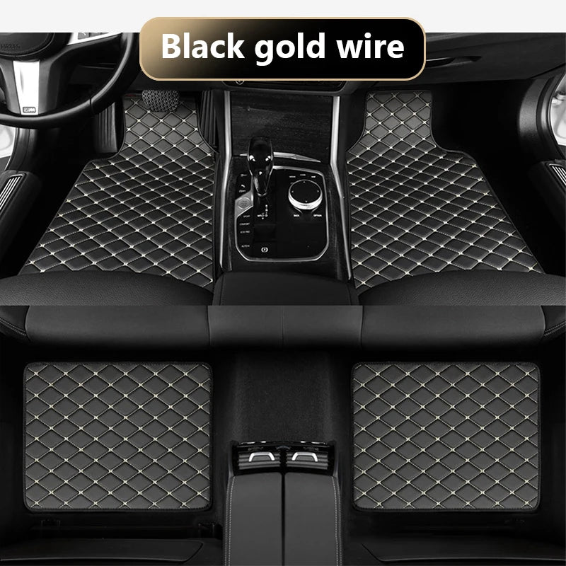 4Pc Car Floor Mat Full Set Universal