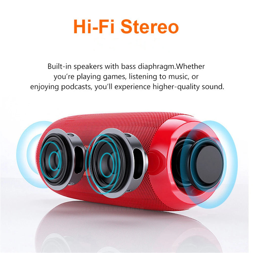 New 10W Outdoor Wirelessl Bass Dual Loudspeaker
