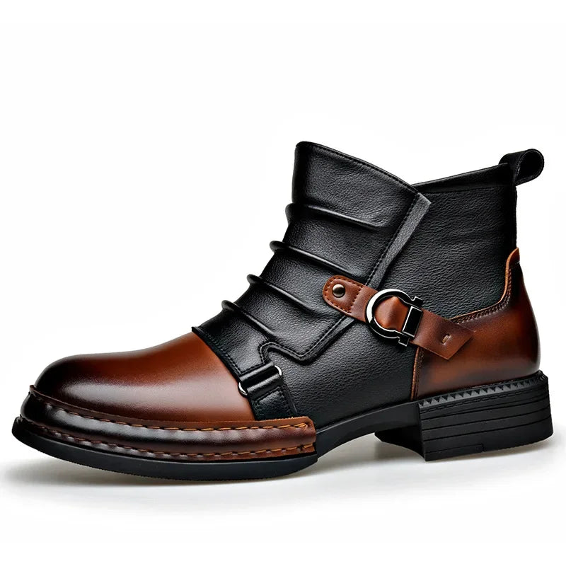 Fashion Casual Zipper Motorcycle Boots New Design