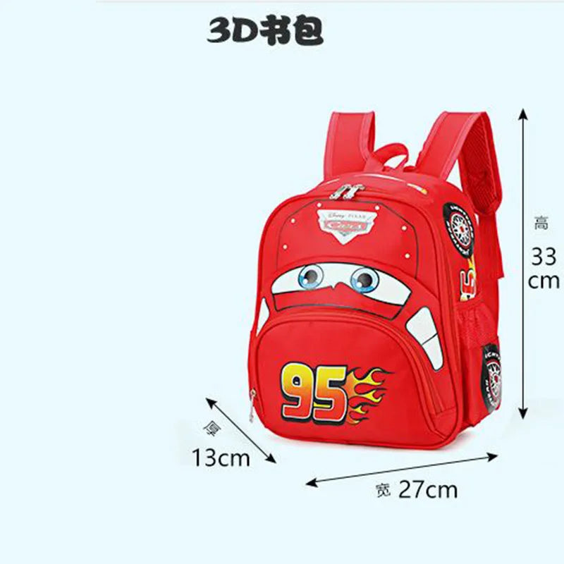 Disney car children's safety backpack