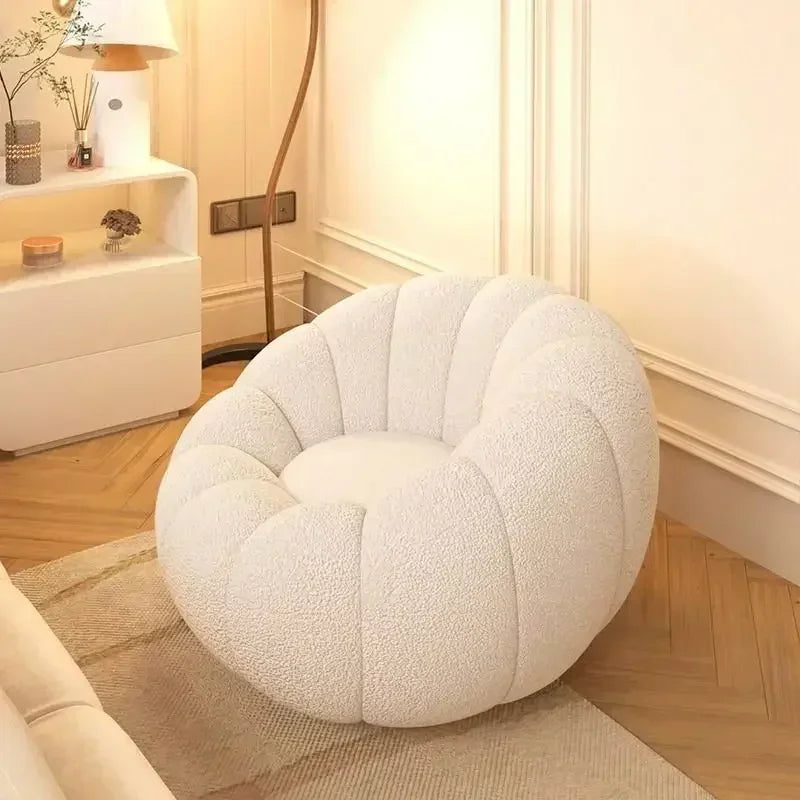 Pumpkin Lazy Single Tatami Sofa Chair