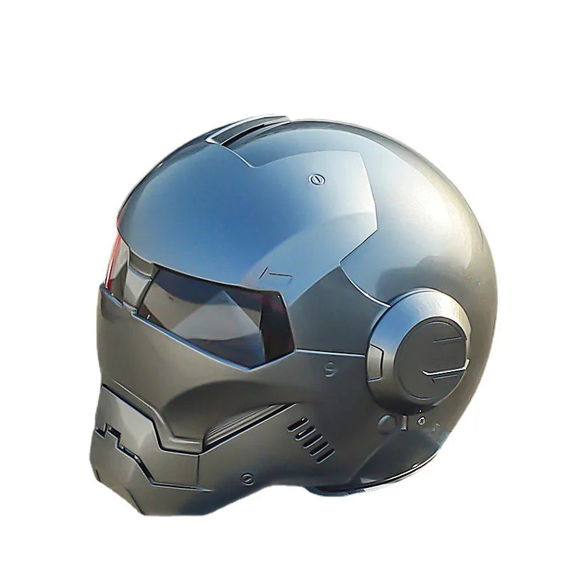 Retro Motorcycle Helmet Personality Modular Full Face Capacete