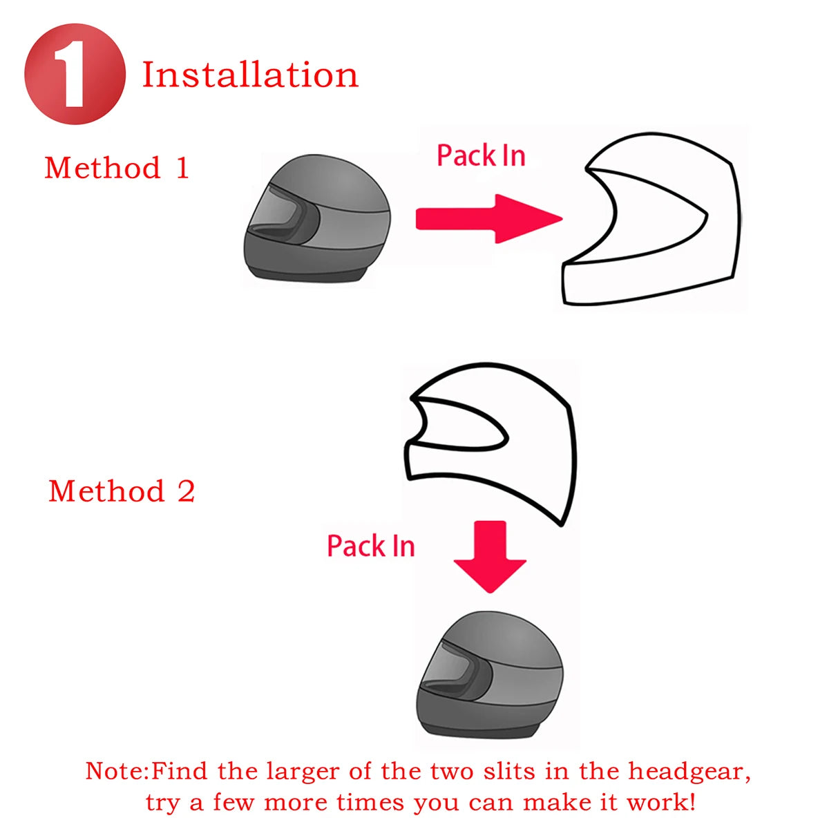 Uchoose Motorcycle Helmet Cover Accessories For Full-face Cross-section