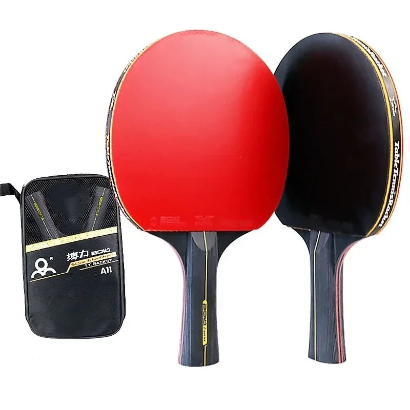 2PCS Professional 6 Star Table Tennis Racket