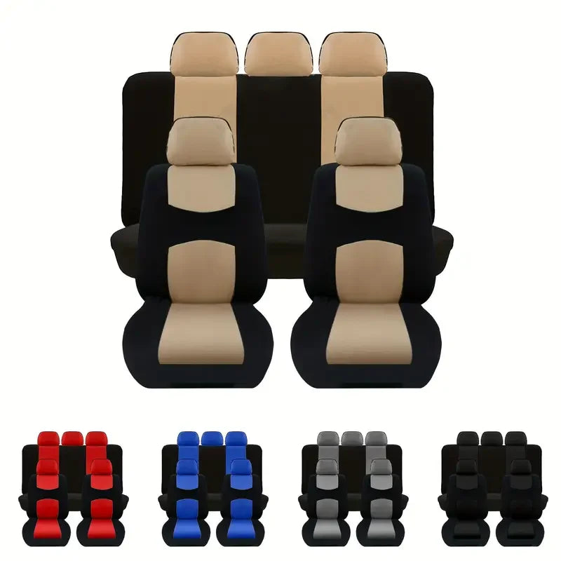 Vehicle Seat Covers Universal Car Accessories Multiple Colors