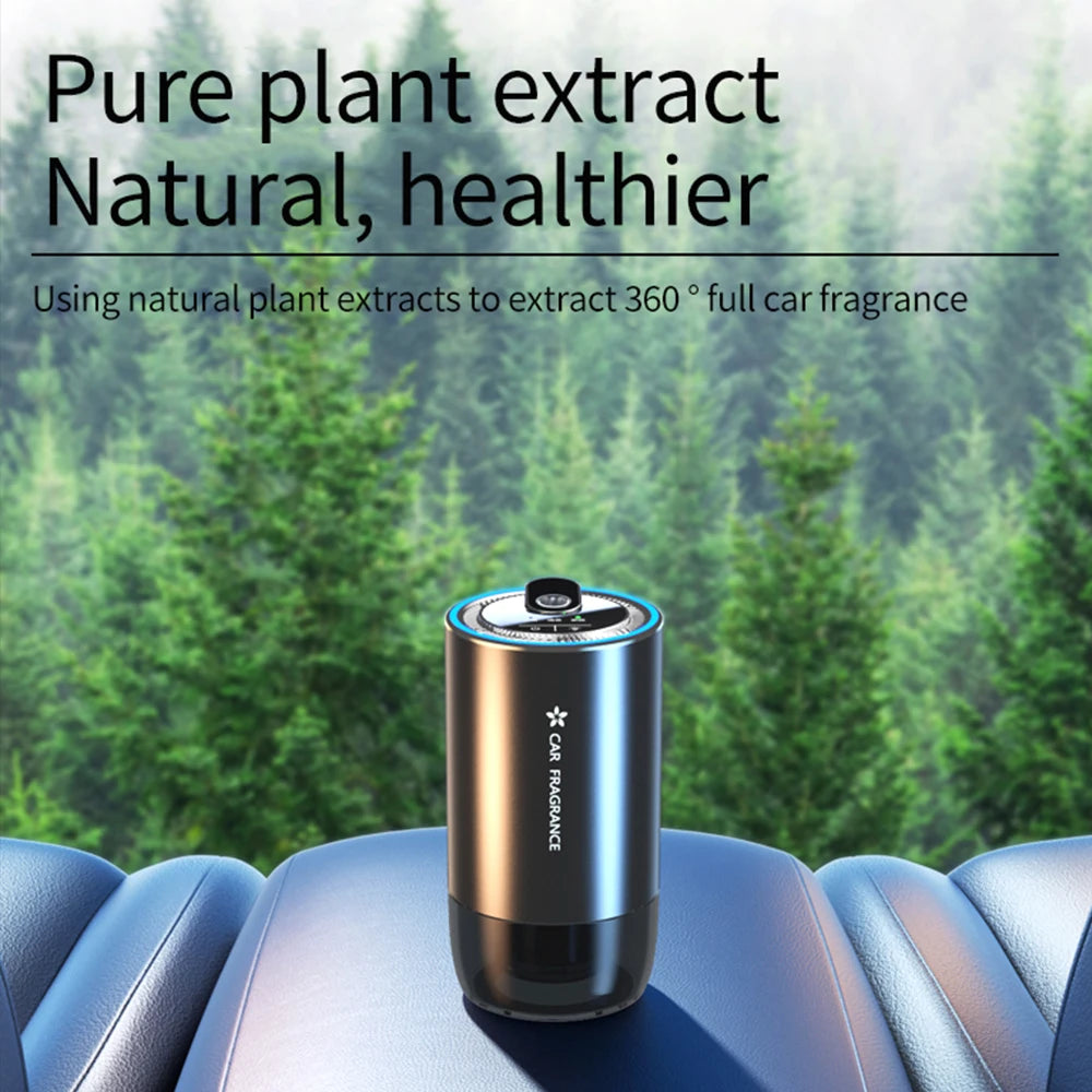 Car Aroma Diffuser with LED Starry Ambient Light