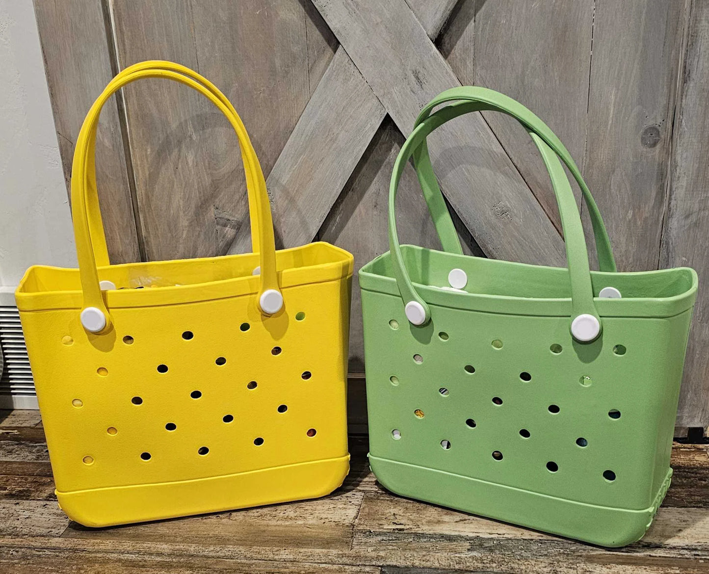 Rubber Waterproof Beach Bag Tote