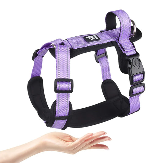 Anti-Escape Dog Harness with Handle Reflective Nylon